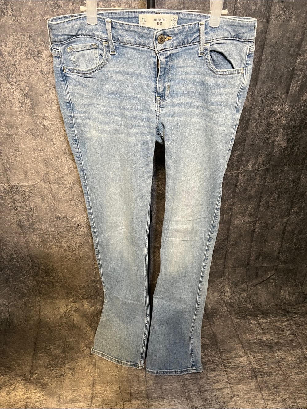 Hollister Light Blue Flare Jeans